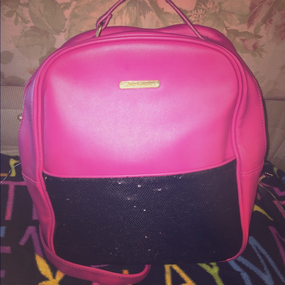 Med size Rose Pink Auth Juicy Couture Backpack